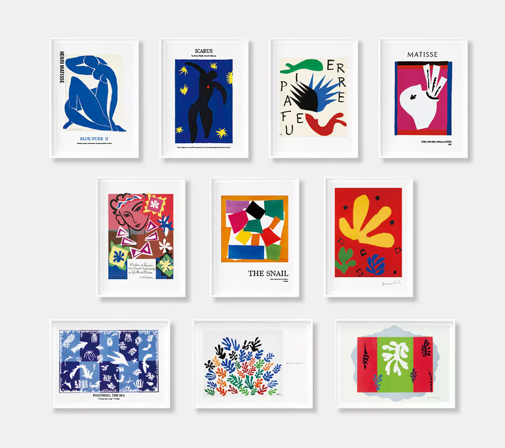 Henri Matisse abstract poster